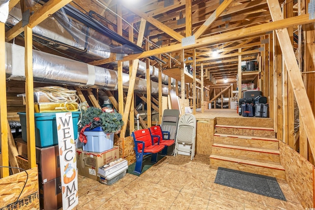 784 Caines Landing Rd, Conway, SC 29526 - below grade area with stairway