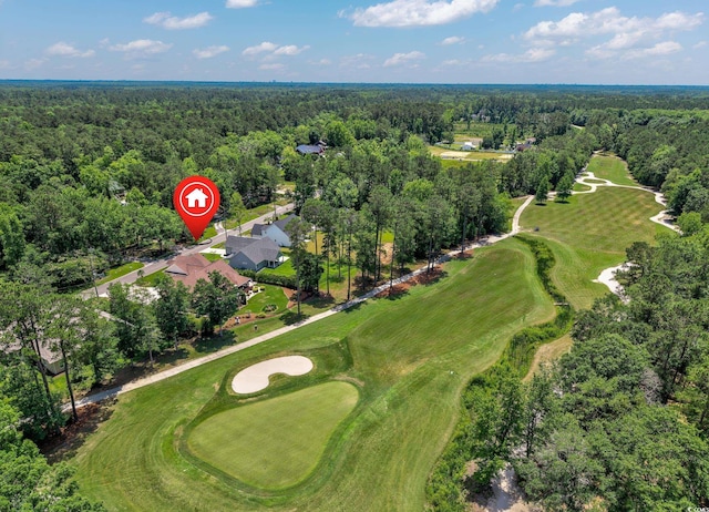 784 Caines Landing Rd, Conway, SC 29526 - aerial view of property's location with a forest and a golf course