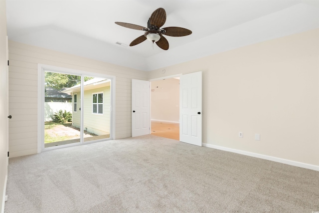 814 Night Heron Ln, Myrtle Beach, SC 29572 - carpeted spare room featuring a ceiling fan
