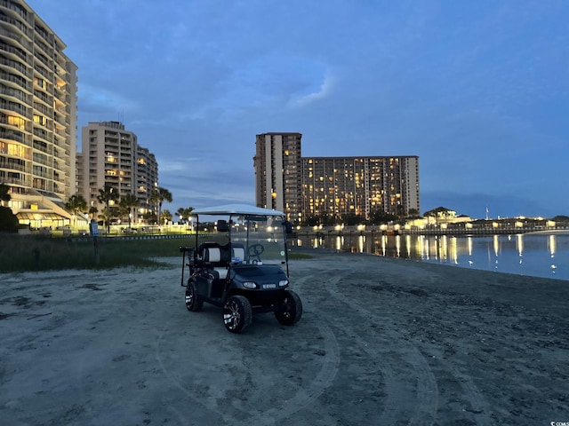 814 Night Heron Ln, Myrtle Beach, SC 29572 - water view with nearby urban area