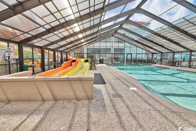 2301 S Ocean Blvd Unit 1418, Myrtle Beach, SC 29577 - view of indoor pool