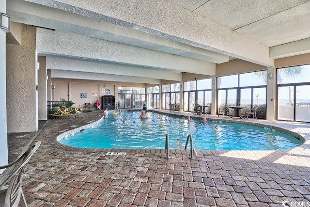 2301 S Ocean Blvd Unit 1418, Myrtle Beach, SC 29577 - view of indoor pool