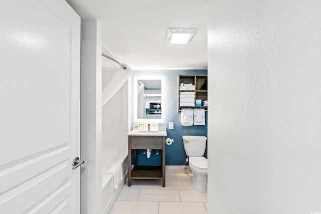 2301 S Ocean Blvd Unit 1418, Myrtle Beach, SC 29577 - bathroom featuring vanity and tile patterned floors