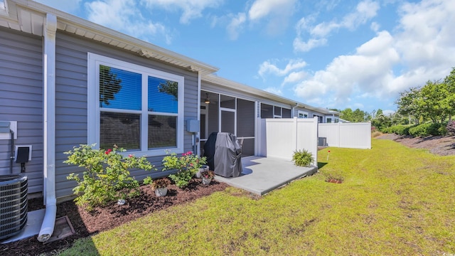 4053 Taranto Loop Unit C, Myrtle Beach, SC 29579 - view of yard with a sunroom and a patio
