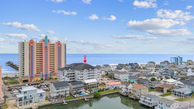 3401 N Ocean Blvd Unit 110, North Myrtle Beach, SC 29582 - bird's eye view of a large body of water