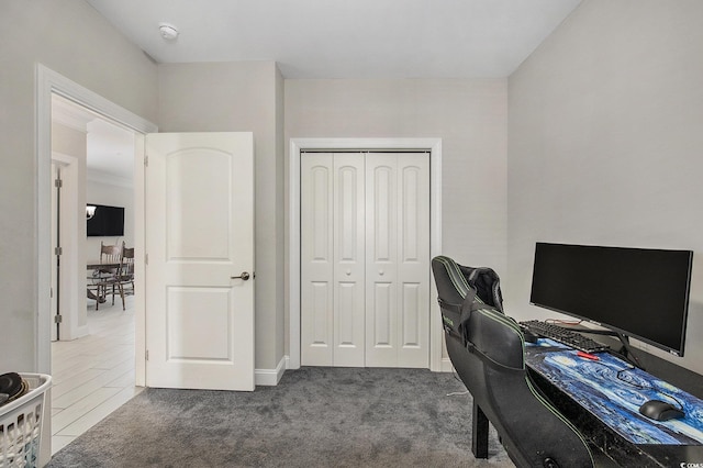 150 Ella Kinley Cir Unit 301, Myrtle Beach, SC 29588 - office area with carpet flooring