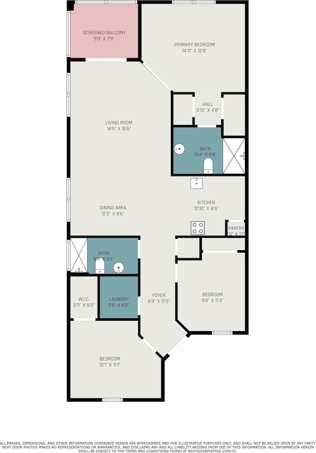 150 Ella Kinley Cir Unit 301, Myrtle Beach, SC 29588 - room layout