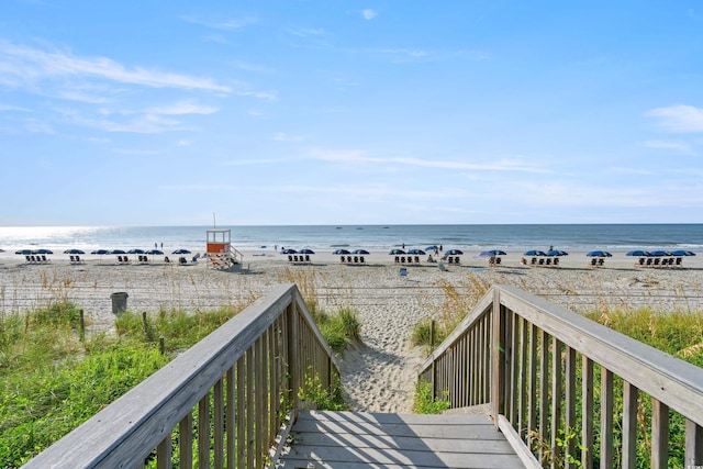 1625 S Ocean Blvd Unit 309, North Myrtle Beach, SC 29582 - water view with local beach