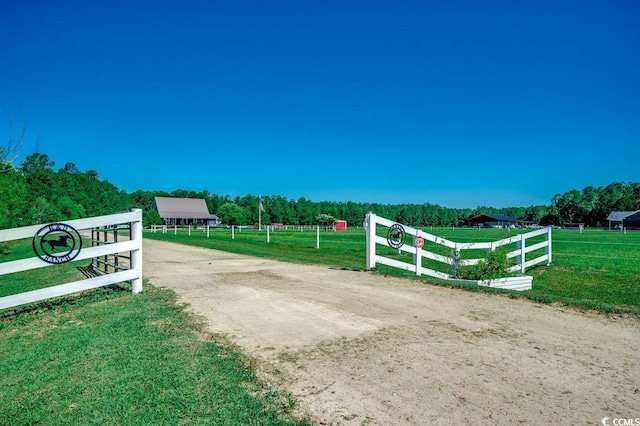 181 Halfway Rd, Nichols, SC 29581 - view of dirt / gravel road with a view of countryside