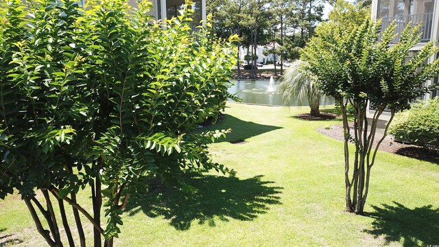 1900 Duffy St Unit L-5, North Myrtle Beach, SC 29582 - view of green lawn with a water view