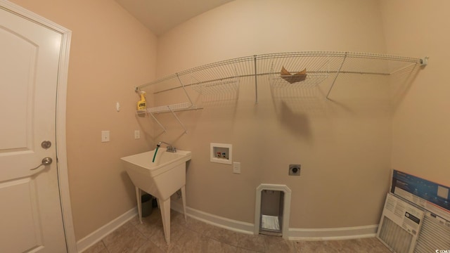 1224 Checkerberry St, Longs, SC 29568 - washroom featuring hookup for a washing machine, hookup for an electric dryer, and baseboards