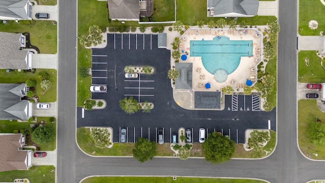 1224 Checkerberry St, Longs, SC 29568 - drone / aerial view of a pool area