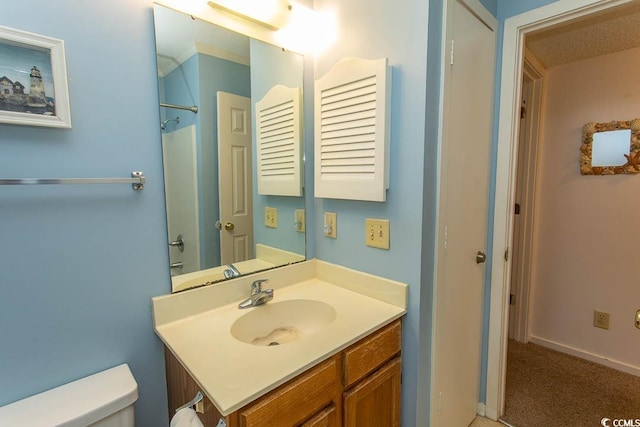 305 N Hillside Dr Unit 206, North Myrtle Beach, SC 29582 - bathroom featuring vanity and a shower