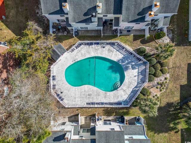 6703 Jefferson Pl Unit B7, Myrtle Beach, SC 29572 - bird's eye view of a pool