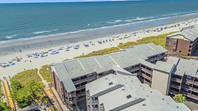 208 Ocean Blvd N Unit 226, North Myrtle Beach, SC 29582 - bird's eye view of waterfront with a beach