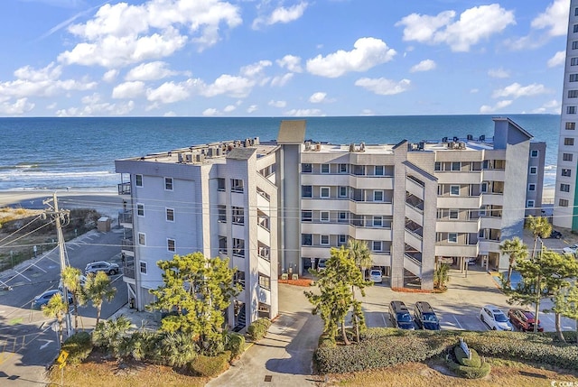 1310 N Waccamaw Dr Unit 208, Garden City Beach, SC 29576 - view of apartment building / complex with a water view
