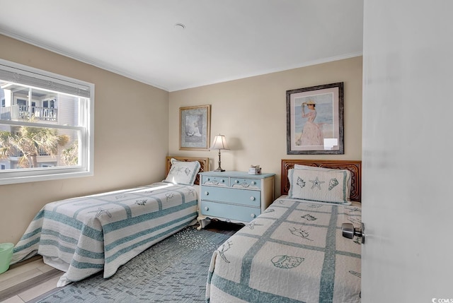 1310 N Waccamaw Dr Unit 208, Garden City Beach, SC 29576 - bedroom with crown molding