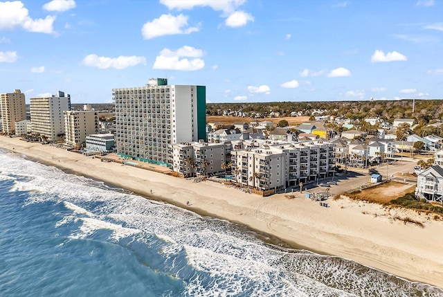 1310 N Waccamaw Dr Unit 208, Garden City Beach, SC 29576 - bird's eye view of expansive beach