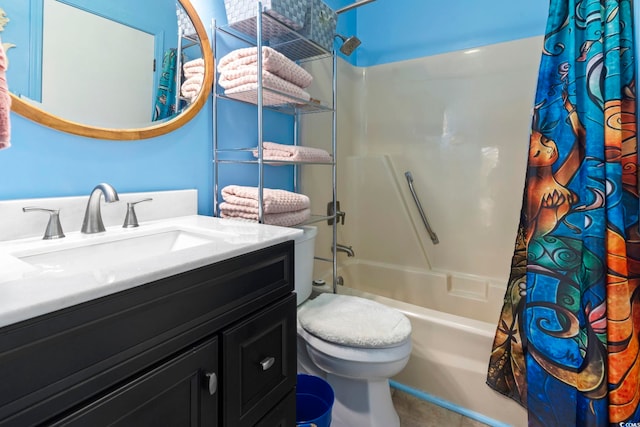 752 Tall Oaks Ct, Myrtle Beach, SC 29588 - full bath featuring shower / bathtub combination with curtain, vanity, toilet, and tile patterned flooring