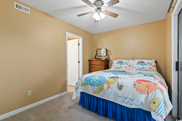 752 Tall Oaks Ct, Myrtle Beach, SC 29588 - bedroom featuring carpet, baseboards, and a ceiling fan