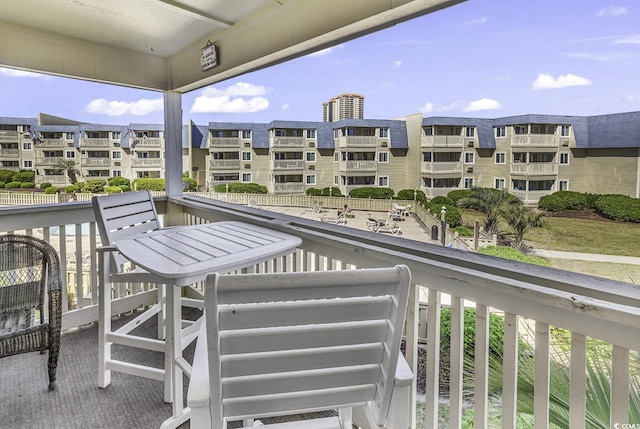 9660 Shore Dr Unit 208, Myrtle Beach, SC 29572 - view of balcony