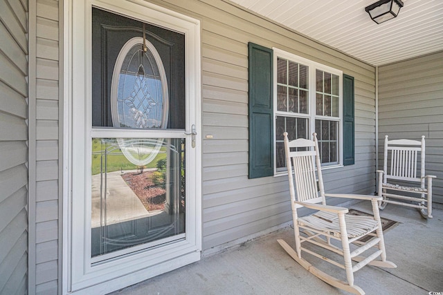 95 Timber Run Dr, Georgetown, SC 29440 - doorway to property featuring covered porch