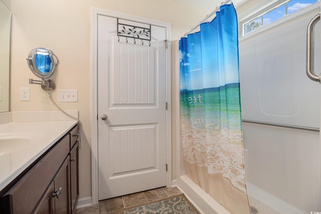 95 Timber Run Dr, Georgetown, SC 29440 - full bath with vanity and a shower with shower curtain