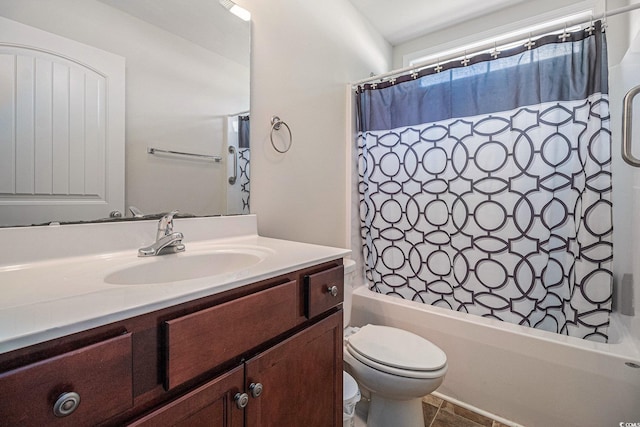 95 Timber Run Dr, Georgetown, SC 29440 - bathroom with vanity and shower / bath combination with curtain