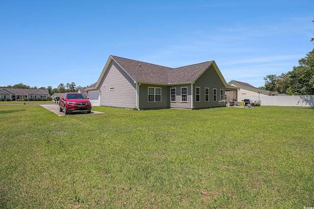 95 Timber Run Dr, Georgetown, SC 29440 - rear view of house with a shingled roof