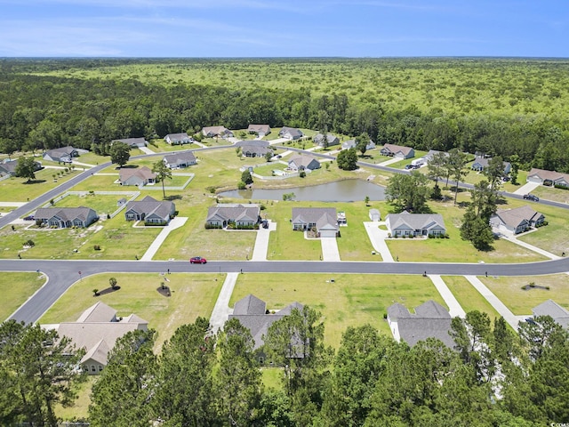 95 Timber Run Dr, Georgetown, SC 29440 - aerial overview of property's location featuring nearby suburban area and a heavily wooded area