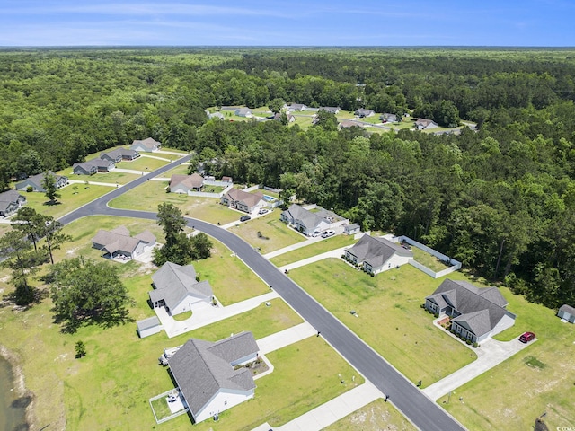 95 Timber Run Dr, Georgetown, SC 29440 - aerial view of property's location featuring a forest and nearby suburban area
