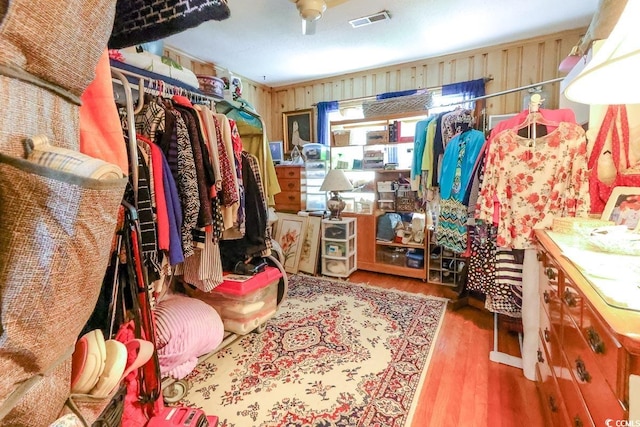 404 13th Ave S, Myrtle Beach, SC 29577 - walk in closet with wood finished floors