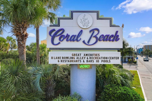 1105 S Ocean Blvd Unit 110, Myrtle Beach, SC 29577 - view of community sign