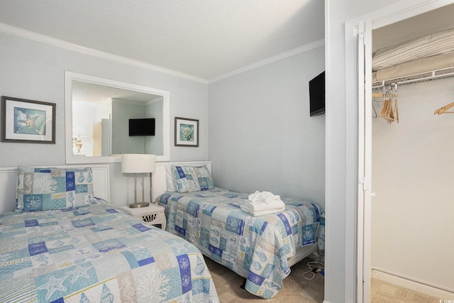 5905 S Kings Hwy Unit A518, Myrtle Beach, SC 29575 - carpeted bedroom with ornamental molding