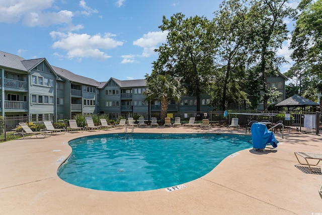 5905 S Kings Hwy Unit A518, Myrtle Beach, SC 29575 - community pool featuring a patio