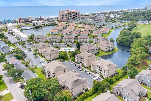 1900 Duffy St Unit H-8, North Myrtle Beach, SC 29582 - aerial perspective of suburban area with a nearby body of water