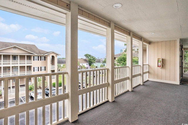 1900 Duffy St Unit H-8, North Myrtle Beach, SC 29582 - unfurnished sunroom featuring plenty of natural light and a residential view