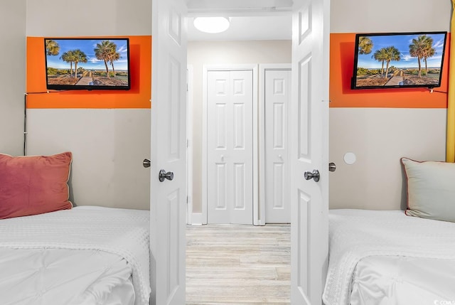 2500 N Ocean Blvd Unit 1102, Myrtle Beach, SC 29577 - bedroom with wood finished floors