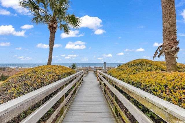 2500 N Ocean Blvd Unit 1102, Myrtle Beach, SC 29577 - surrounding community with view of water and beach