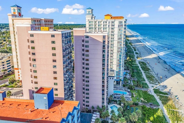 2500 N Ocean Blvd Unit 1102, Myrtle Beach, SC 29577 - view of apartment building / complex with a water view