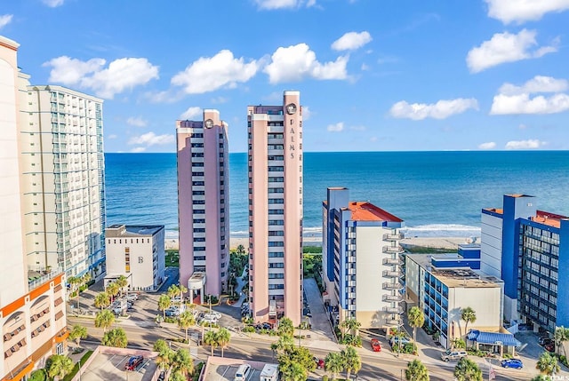 2500 N Ocean Blvd Unit 1102, Myrtle Beach, SC 29577 - water view featuring nearby urban area