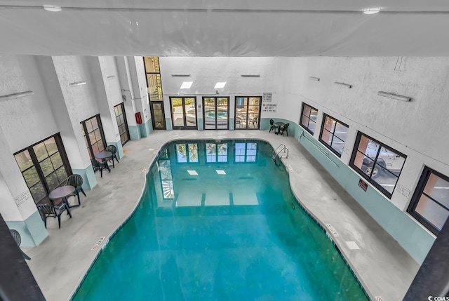 2500 N Ocean Blvd Unit 1102, Myrtle Beach, SC 29577 - indoor community pool with french doors