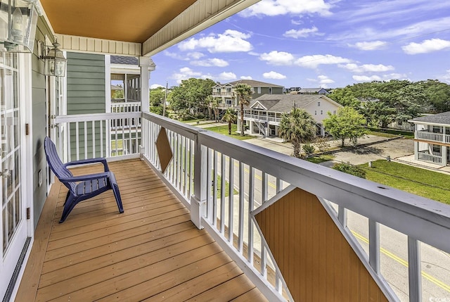 113-A Vista Dr, Garden City Beach, SC 29576 - balcony featuring a residential view