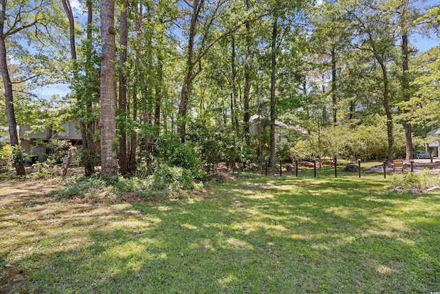 739 Tall Oaks Dr, Myrtle Beach, SC 29588 - view of green lawn
