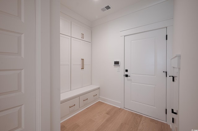 2729 Long Ave, Conway, SC 29526 - mudroom featuring light wood-style flooring and baseboards