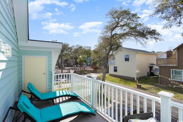 4307 Beverly Ct, North Myrtle Beach, SC 29582 - balcony featuring a residential view