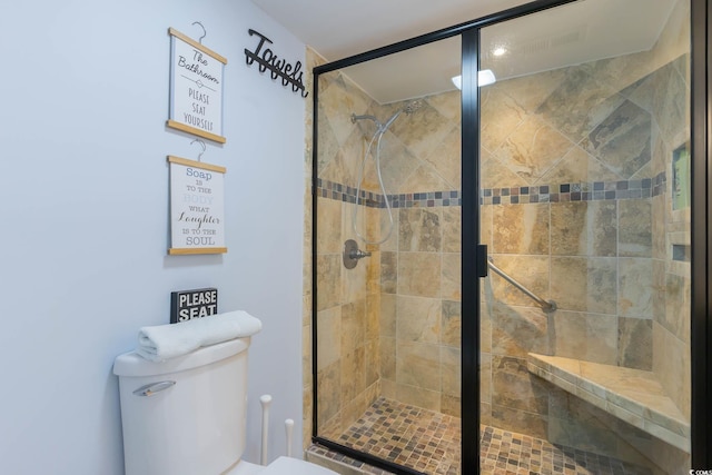 4307 Beverly Ct, North Myrtle Beach, SC 29582 - full bathroom featuring toilet and a shower stall
