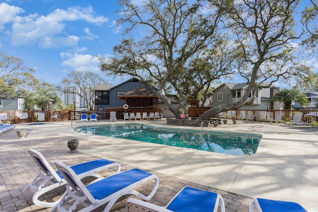 4307 Beverly Ct, North Myrtle Beach, SC 29582 - community pool with a patio area