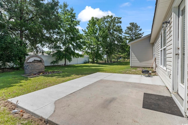 176 Whispering Oaks Dr, Longs, SC 29568 - view of yard with a patio area