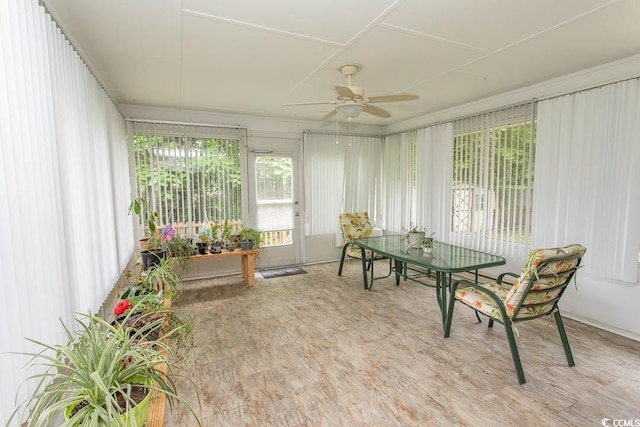 18 Pine Valley Ln, Surfside Beach, SC 29575 - sunroom featuring plenty of natural light and wood finished floors